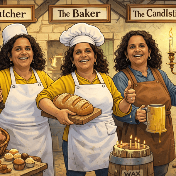 The Butcher, The Baker, The Candlestick&nbsp;Maker